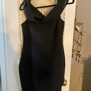 Black fashion nova dress